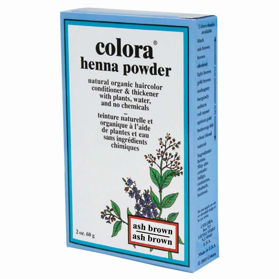 Colora Henna Powder Ash Brown Colora Henna Powder Ash Brown