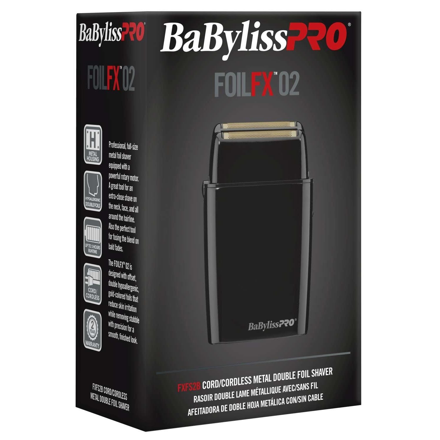 Blackfx Double Foil Shaver Blackfx Double Foil Shaver