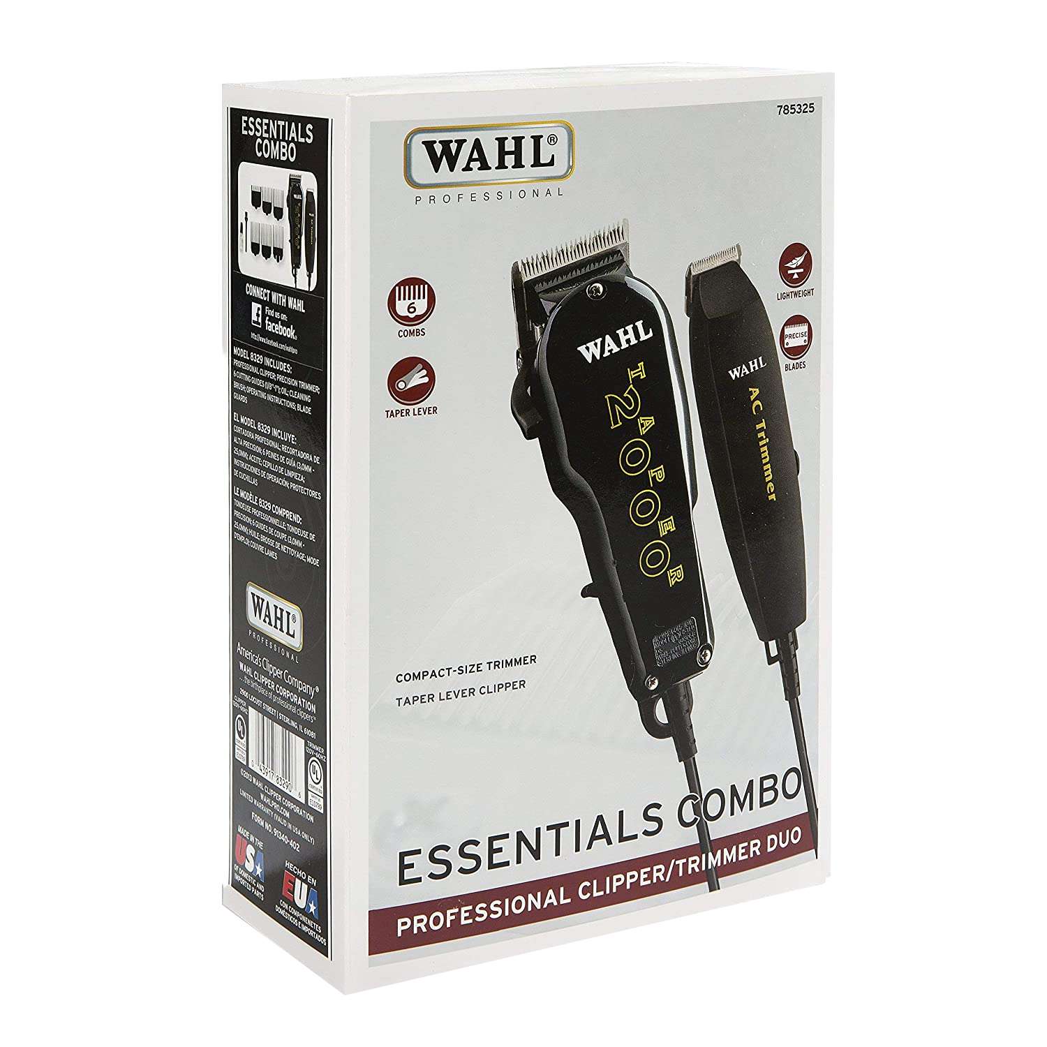 Wahl Essentials Clippertrimmer Combo Wahl Essentials Clippertrimmer Combo