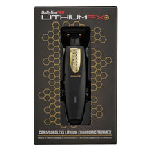 Babyliss Lithium Fx Cordcordless Lithium Ergonomic Trimmer Black And Gold