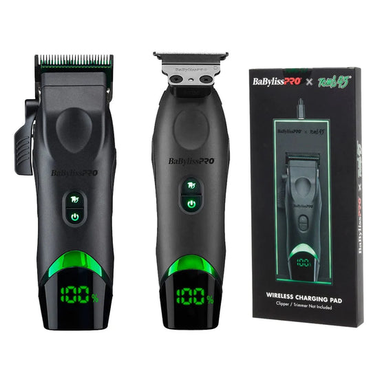 BaBylissPRO x Tomb45 Clipper (FXT45C) Trimmer (FXT45T) with Charging Mat