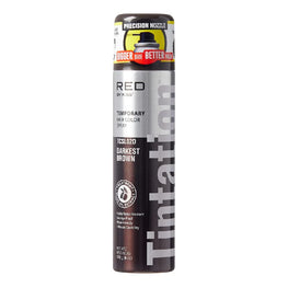 KISS Tintation Temporary Hair Color Spray - Darkest Brown 6 oz